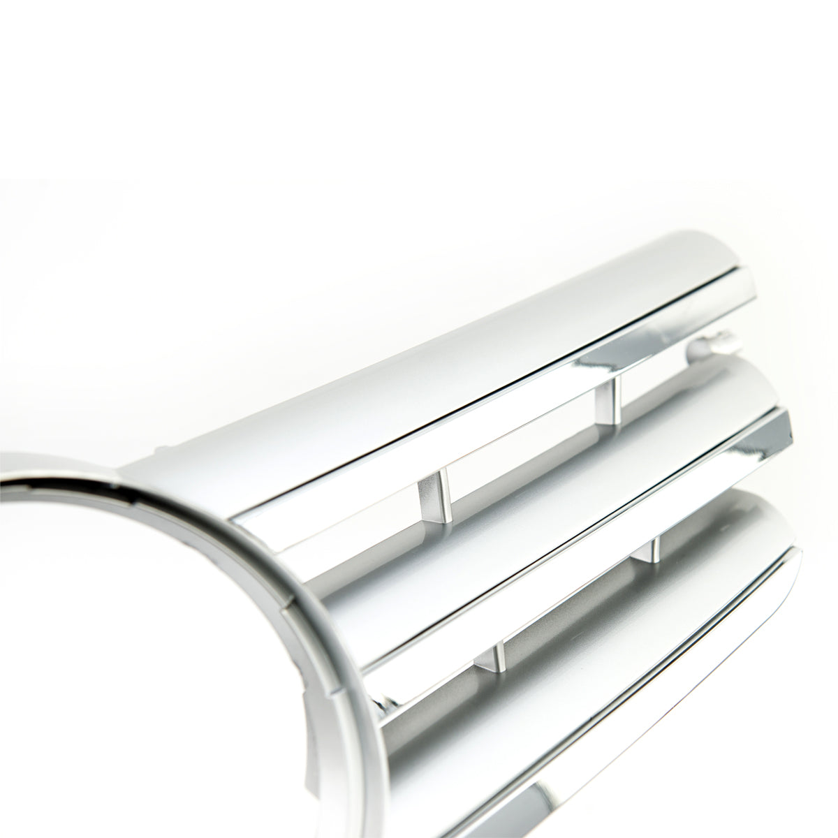 Front Grille Silver Chrome passend für Mercedes C-Class Sportcoupe CL203 00-07 – Bild 5
