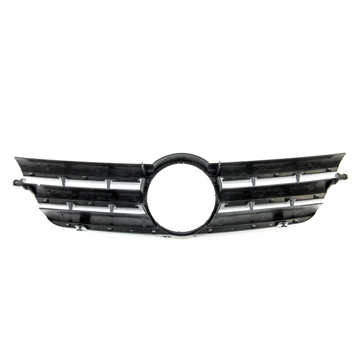 Front Grille Silver Chrome passend für Mercedes C-Class Sportcoupe CL203 00-07 – Bild 6