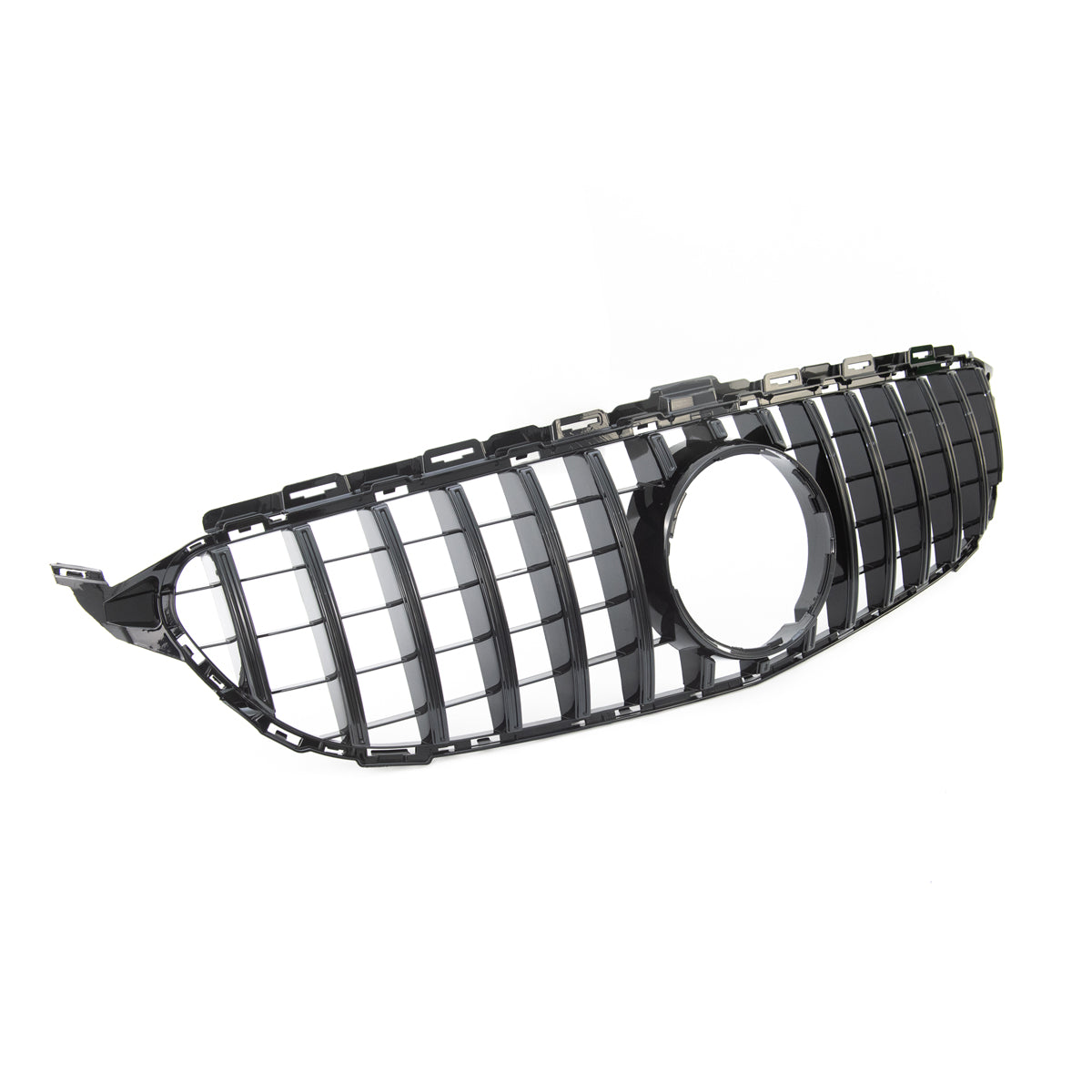 GT Gloss Black Front Grille passend für Mercedes C-Class W205 2014-2018 – Bild 3