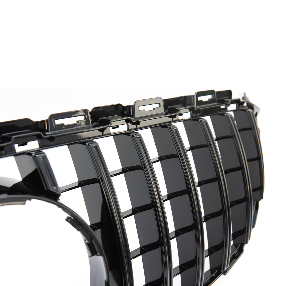GT Gloss Black Front Grille passend für Mercedes C-Class W205 2014-2018 – Bild 4