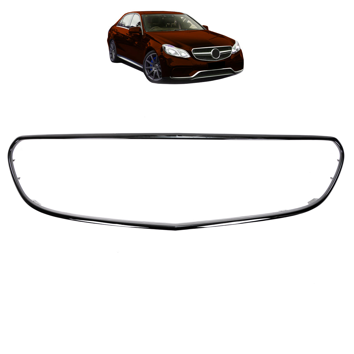 Front Grille Surround Cover passend für Mercedes E-Class W212 2013-2016 – Bild 1