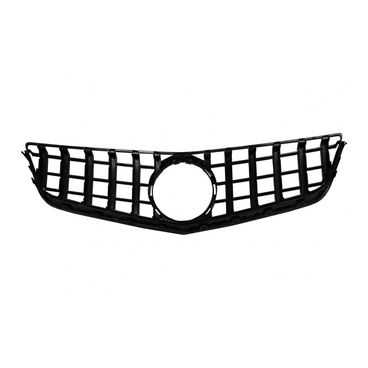 Front Grille Gloss Black Panamericana GT passend für Mercedes E-Class 2009-2013 – Bild 5