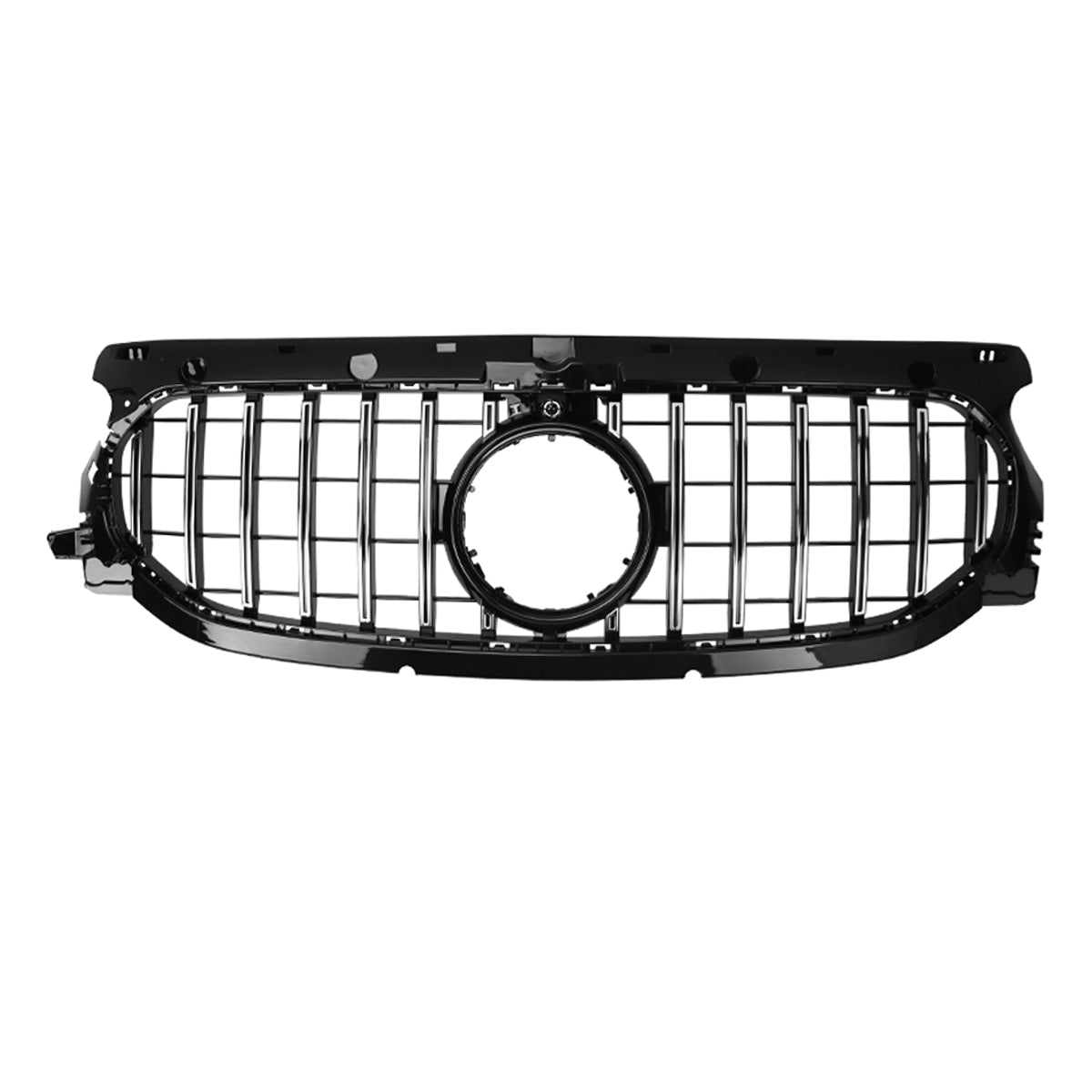 Front Grille Panamericana GT Chrome passend für Mercedes GLA H247 2020-2023 – Bild 2