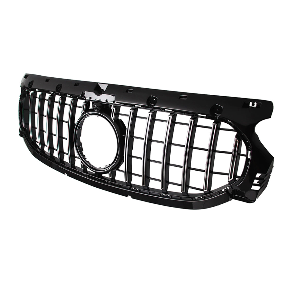 Front Grille Panamericana GT Chrome passend für Mercedes GLA H247 2020-2023 – Bild 3