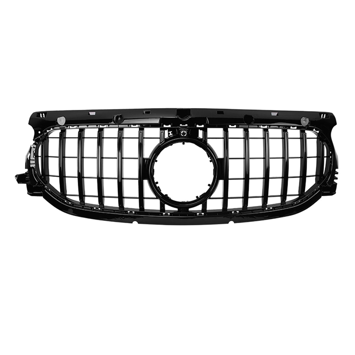 Front Grille Gloss Black Panamerican GT passend für Mercedes GLA H247 2020-2023 – Bild 2
