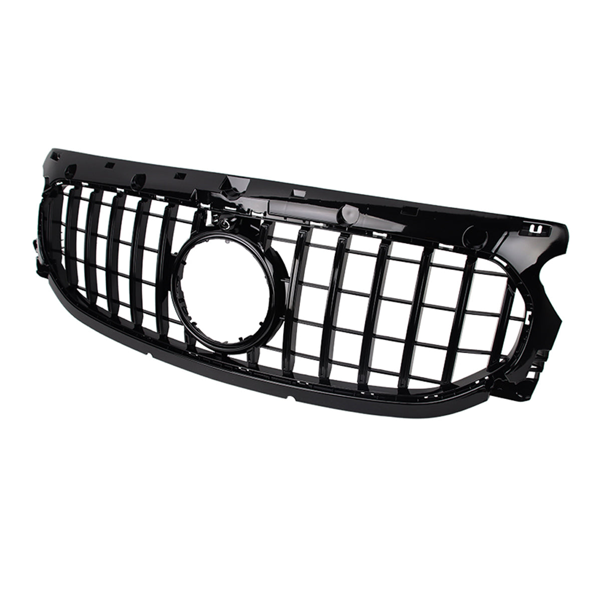 Front Grille Gloss Black Panamerican GT passend für Mercedes GLA H247 2020-2023 – Bild 3