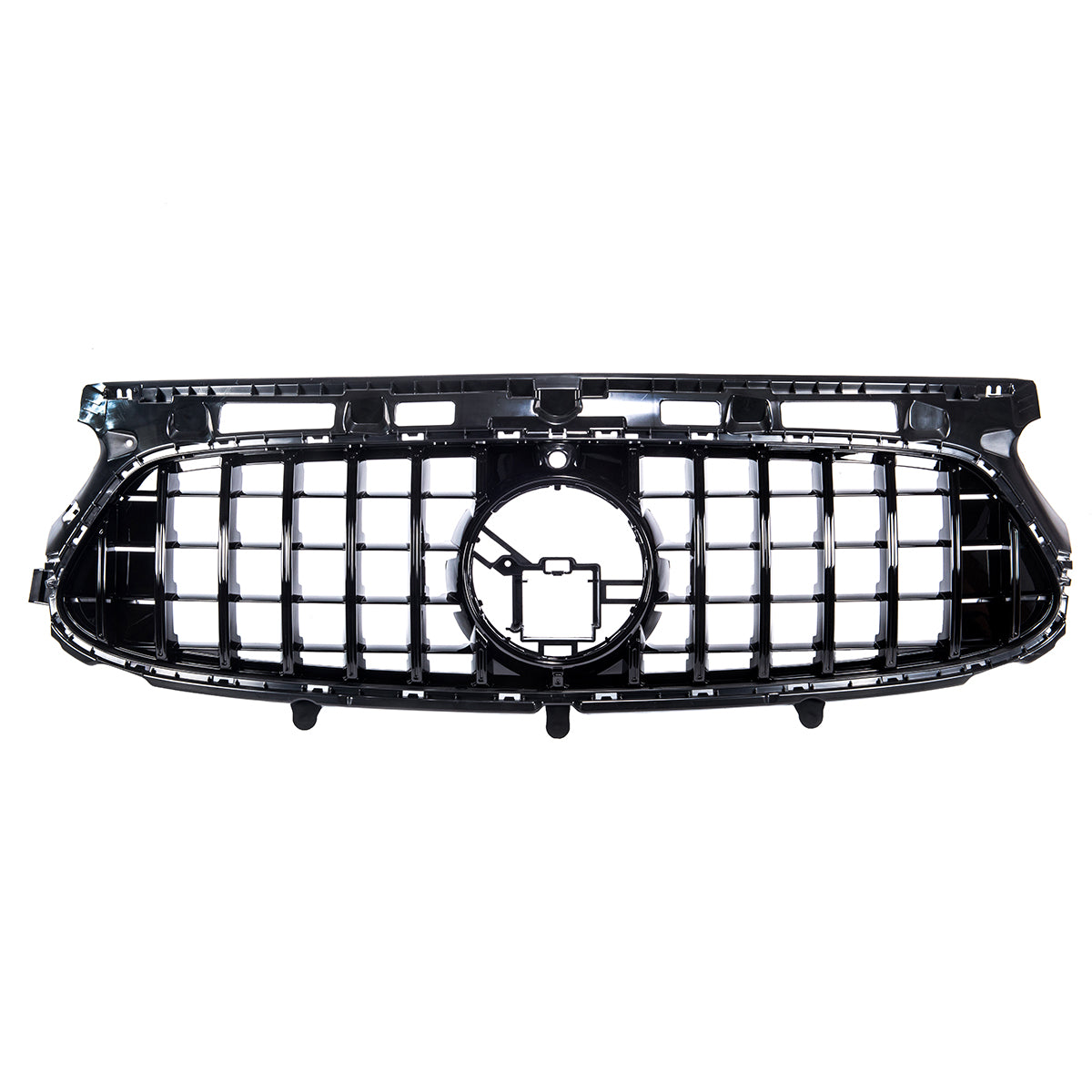 Front Grille Panamericana GT Gloss Black passend für Mercedes GLA H247 2020-2023 – Bild 2