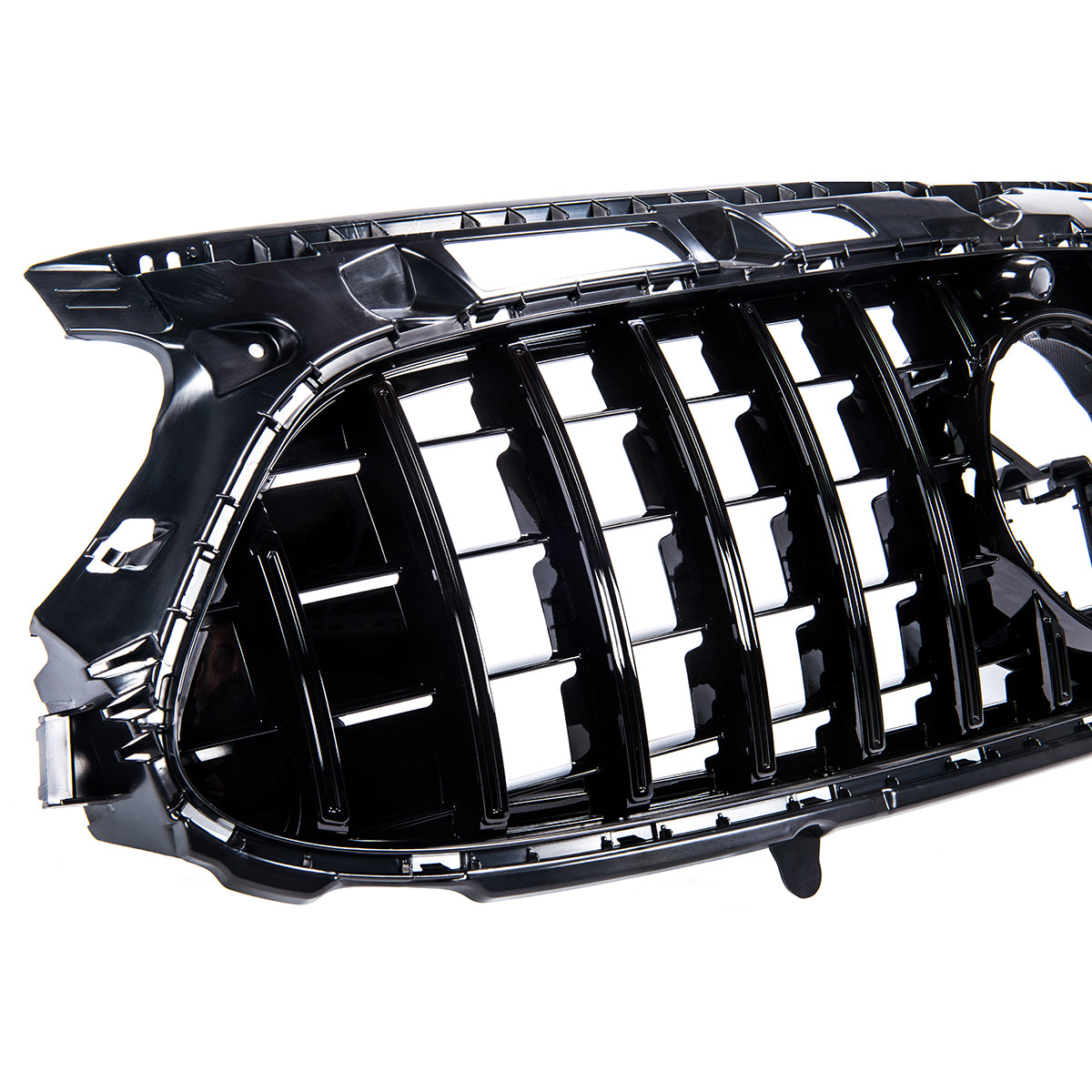 Front Grille Panamericana GT Gloss Black passend für Mercedes GLA H247 2020-2023 – Bild 4