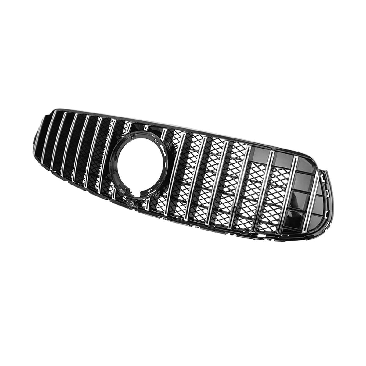 Chrome GT Style Grille passend für Mercedes GLC X253 C253 2020-2023 – Bild 3