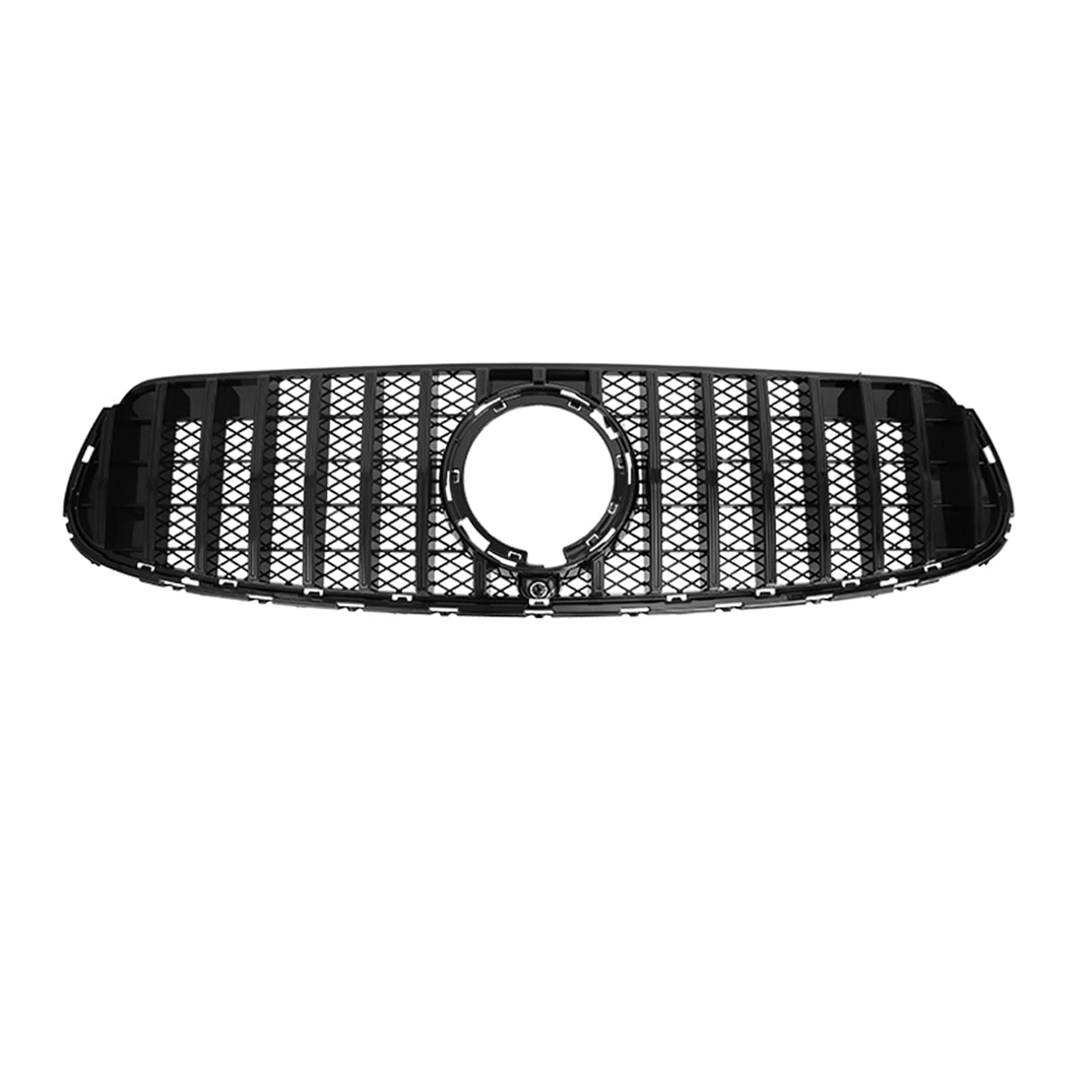 Gloss Black Panamericana GT Grille passend für Mercedes GLC X253 C253 2020-2023 – Bild 2