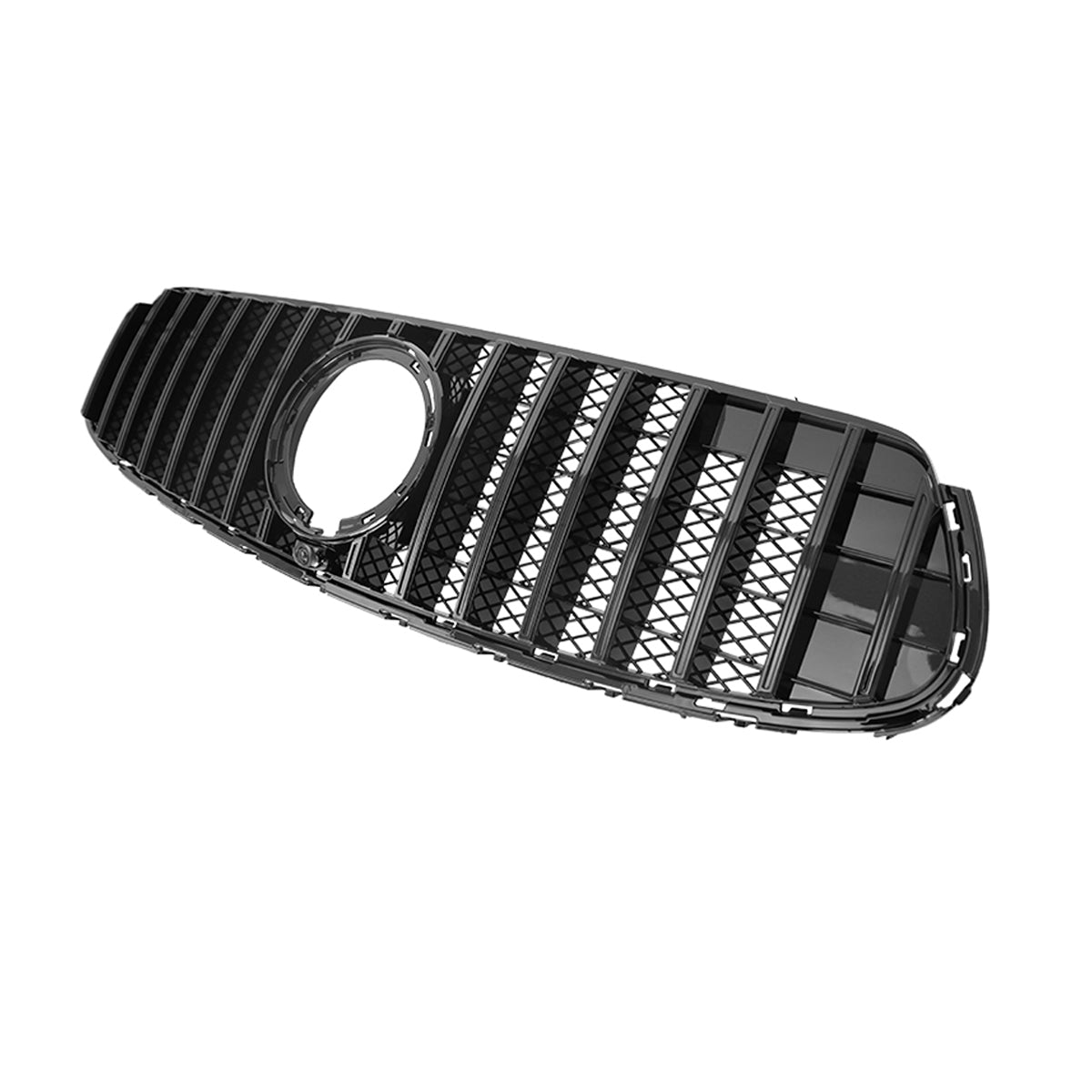 Gloss Black Panamericana GT Grille passend für Mercedes GLC X253 C253 2020-2023 – Bild 3