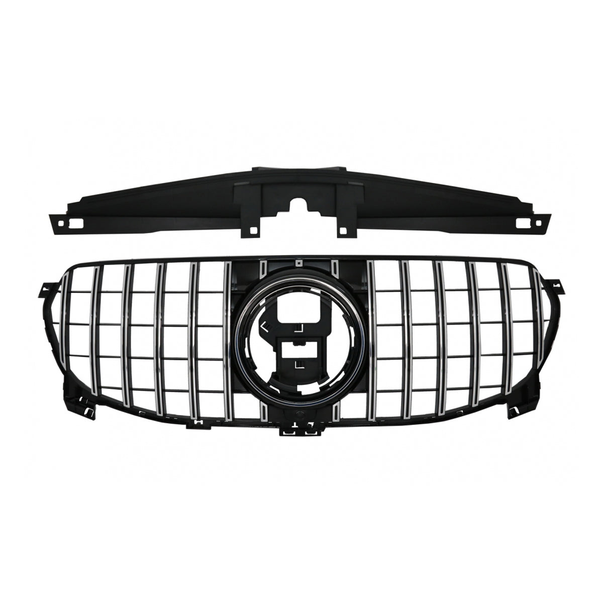 Chrome Panamericana GT Front Grille passend für Mercedes GLE W167 C167 2019-2023 – Bild 2