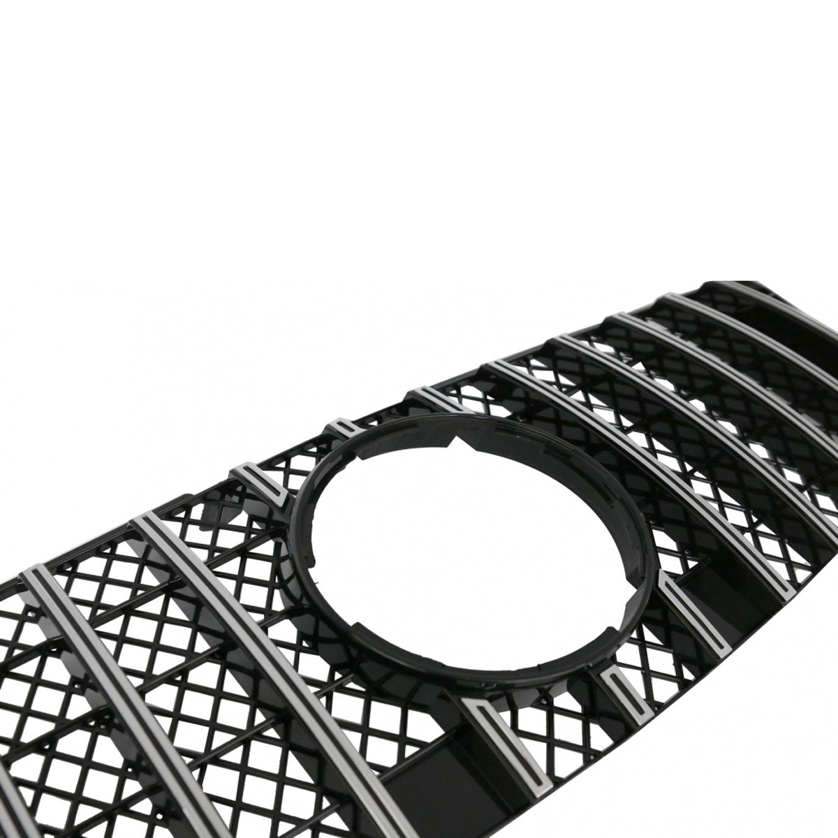 Front Grille Chrome Panamericana GT passend für Mercedes ML-Class W164 2009-2011 – Bild 4