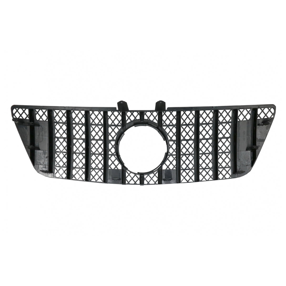 Front Grille Chrome Panamericana GT passend für Mercedes ML-Class W164 2009-2011 – Bild 5