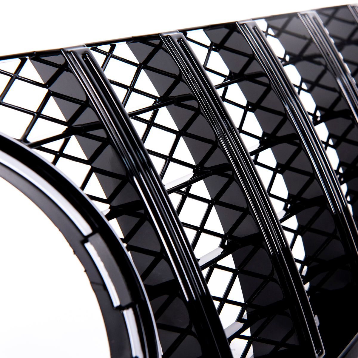 Front Grille Gloss Black Panamericana GT passend für Mercedes E-Class C207 09-13 – Bild 4