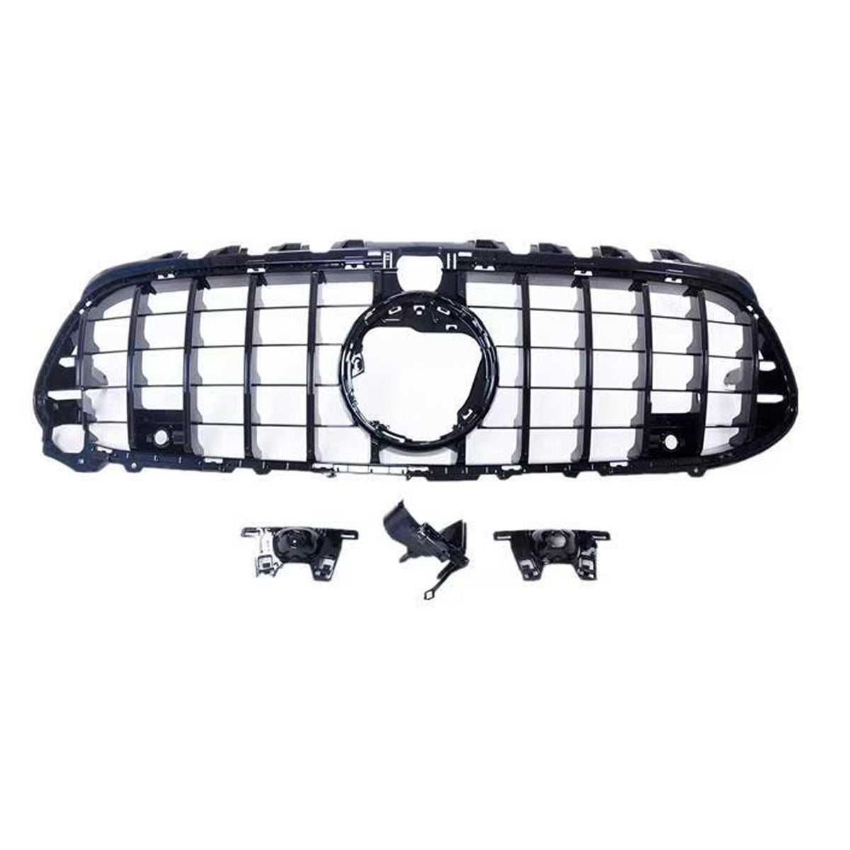 Front Grille Gloss Black passend für Mercedes A-Class W177 2018-2023 – Bild 2