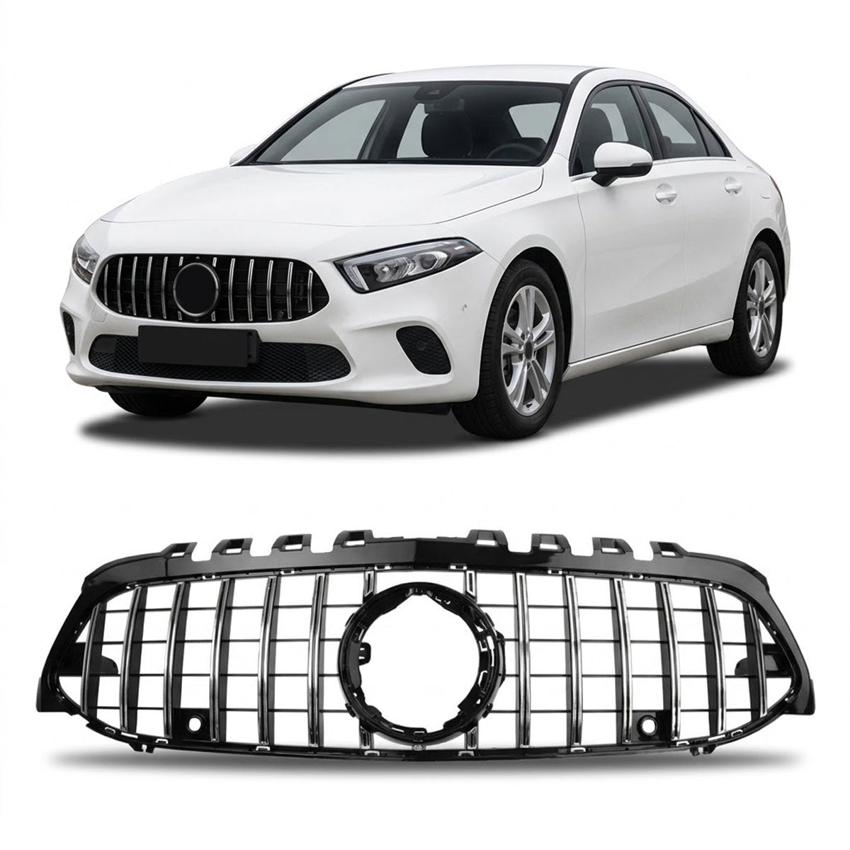 Panamericana GT Front Grille passend für Mercedes A-Class W177 V177 2018-2023 – Bild 1