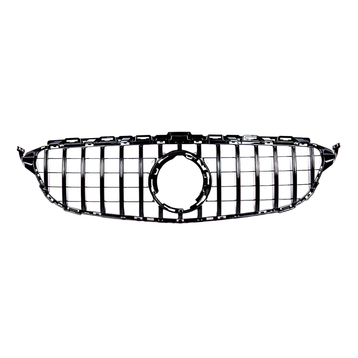 Gloss Black Panamericana GT Grille passend für Mercedes C-Class W205 2018-2021 – Bild 2
