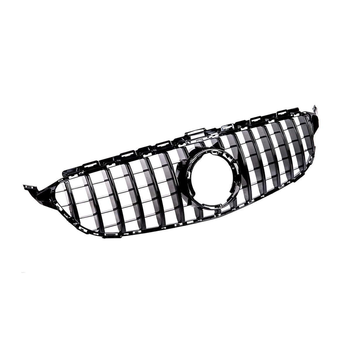 Gloss Black Panamericana GT Grille passend für Mercedes C-Class W205 2018-2021 – Bild 3