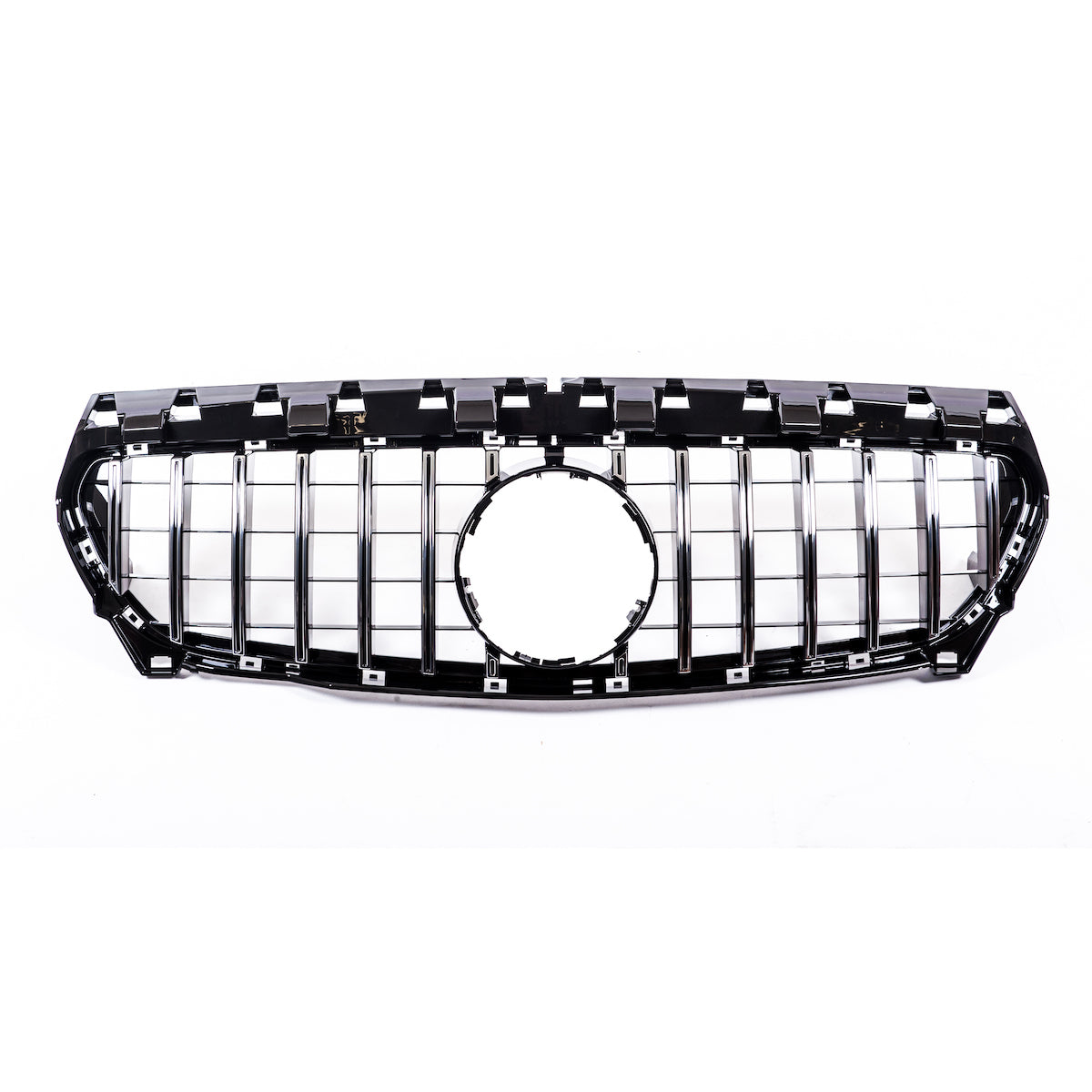 Front Grille Chrome Panamericana GT passend für Mercedes CLA C117 2016-2019 – Bild 2