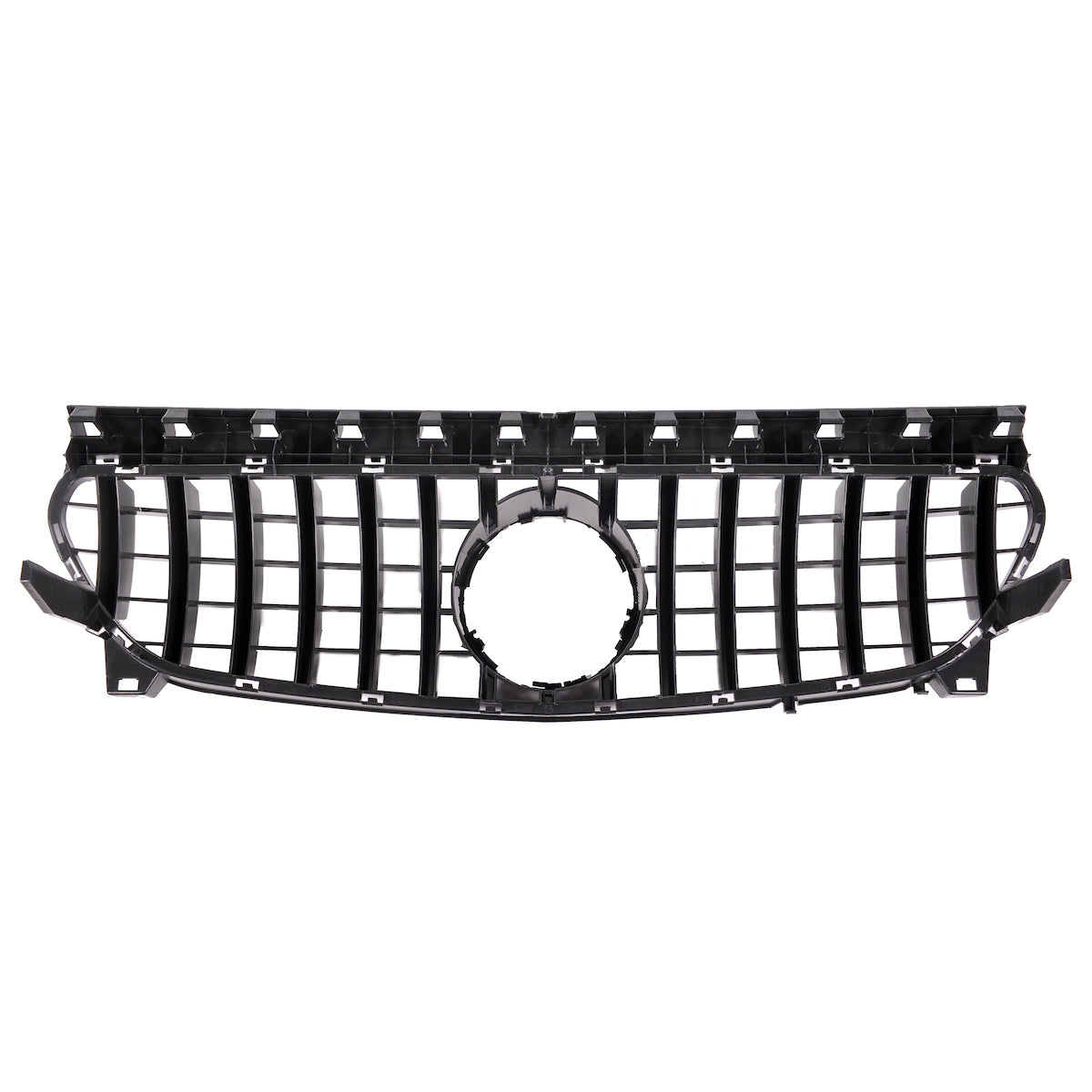 Front Grille Gloss Black Panamericana GT passend für Mercedes CLA C117 2016-2019 – Bild 5