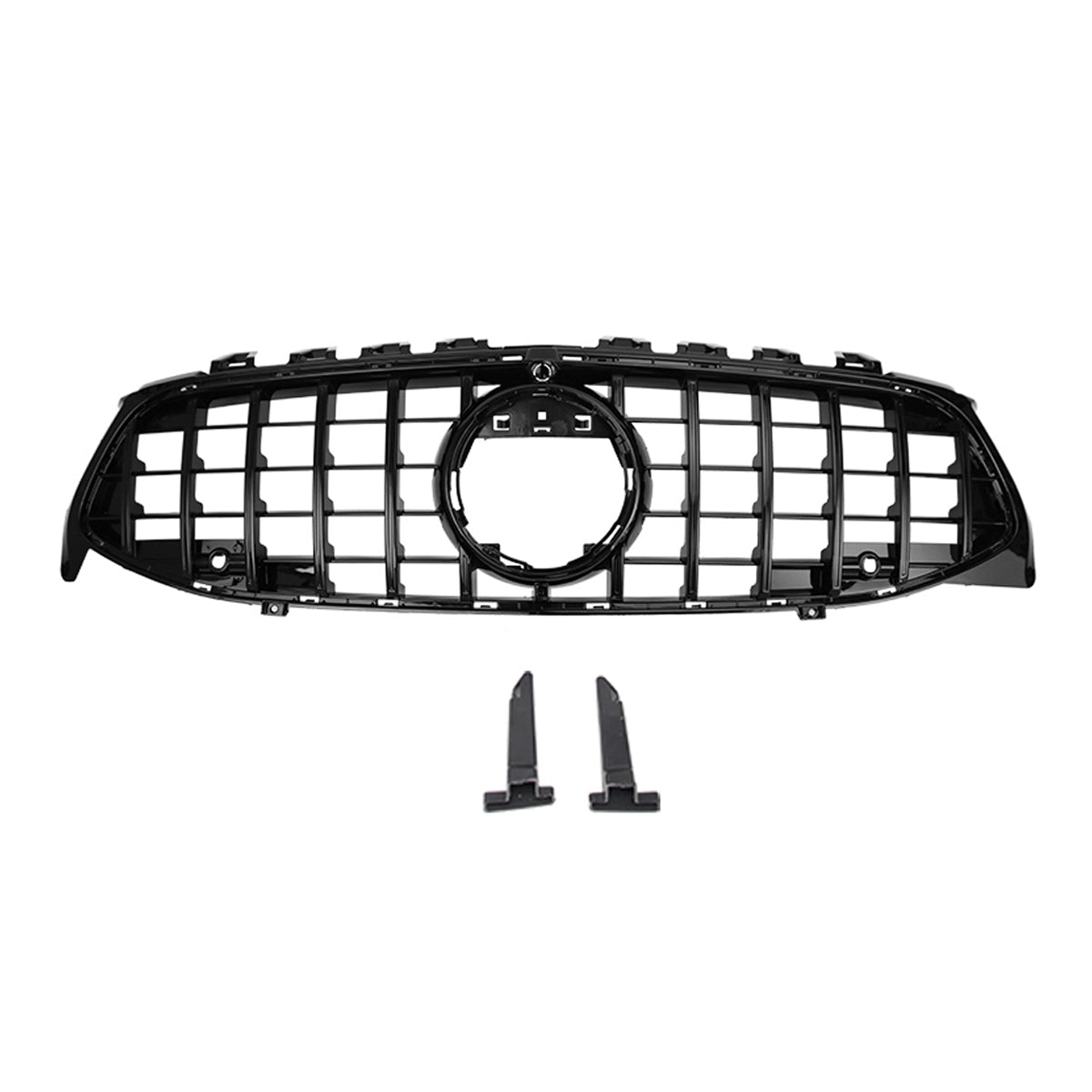 Front Grille Gloss Black Panamericana GT passend für Mercedes CLA C118 2019-2023 – Bild 2