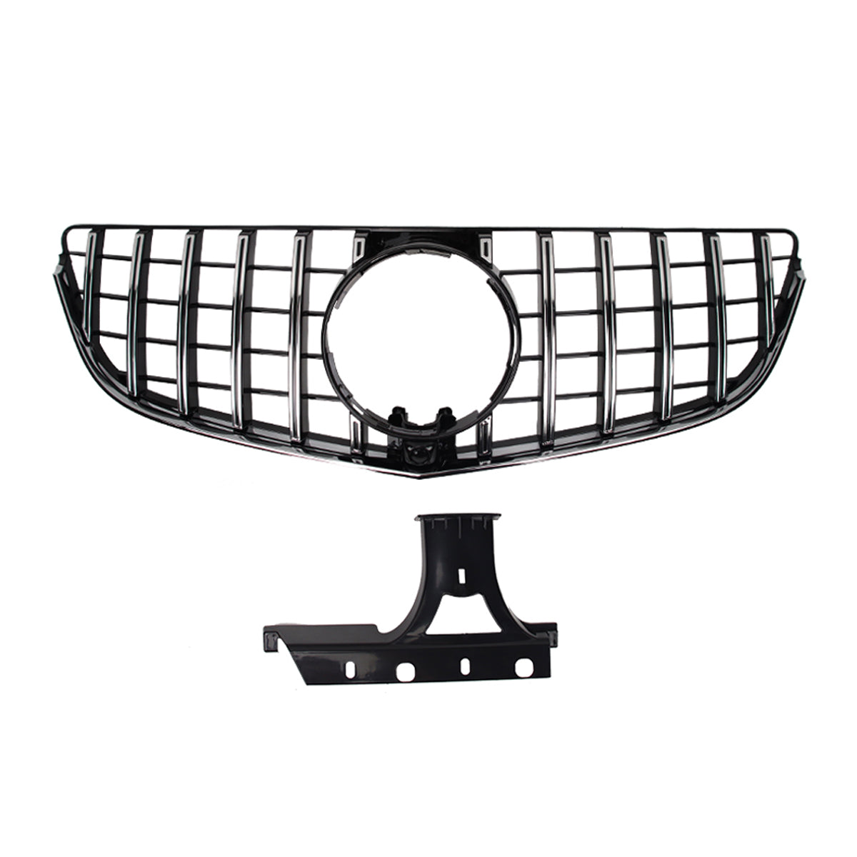 Front Grille Panamericana GT Chrome passend für Mercedes E-Class C207 2013-2017 – Bild 2