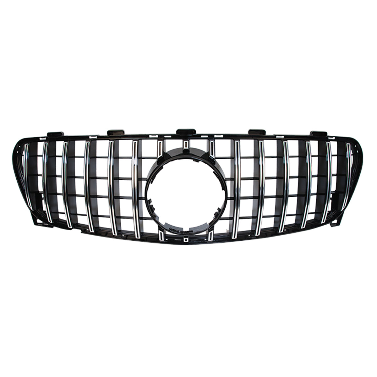 Front Grille Chrome Panamericana GT passend für Mercedes GLA X156 2017-2019 – Bild 2