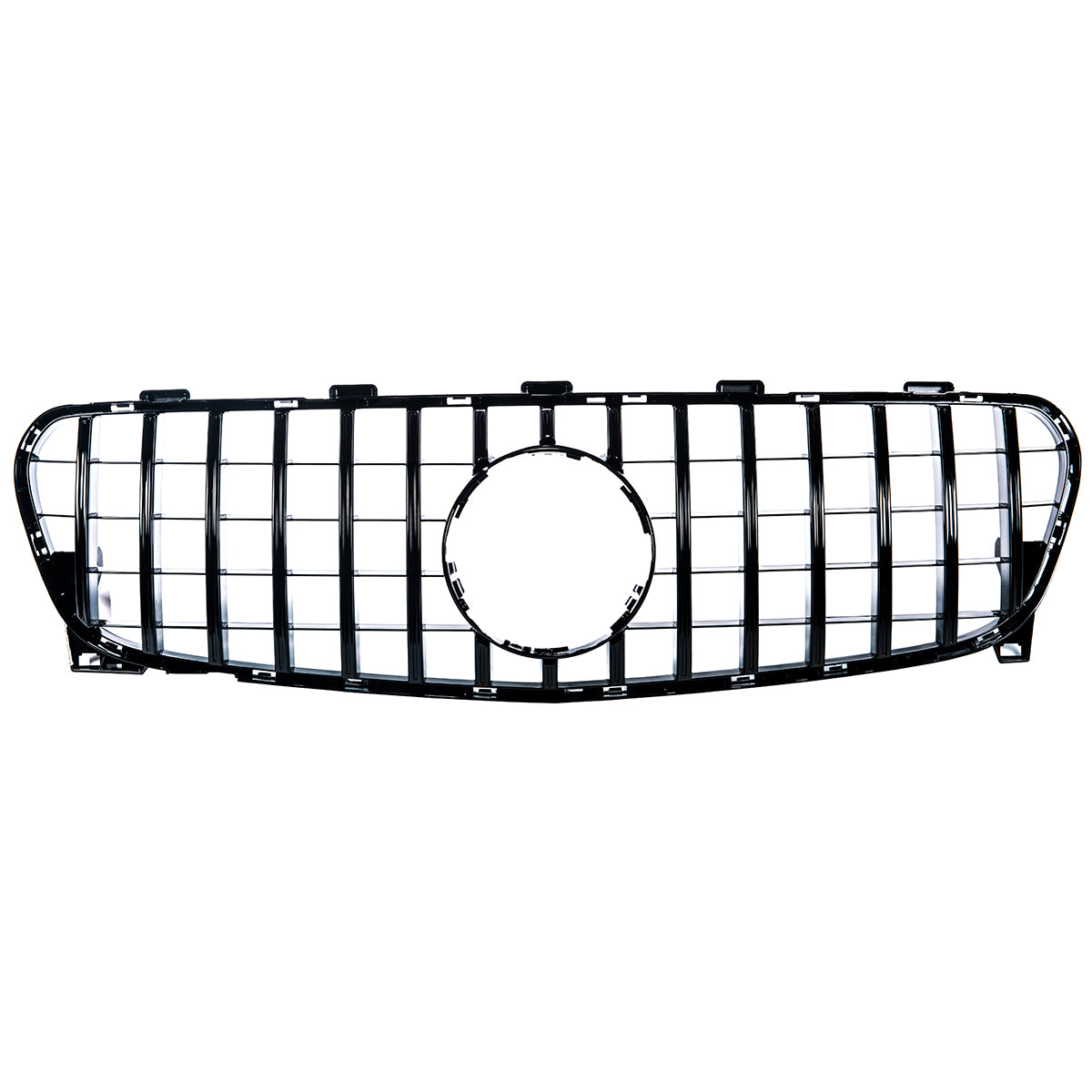 Front Grille Panamericana GT Gloss Black passend für Mercedes GLA X156 2017-2019 – Bild 2