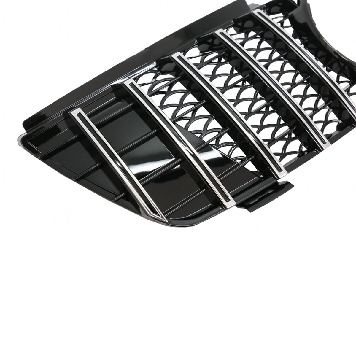 Front Grille Chrome Panamericana GT passend für Mercedes ML W164 2005-2008 – Bild 4