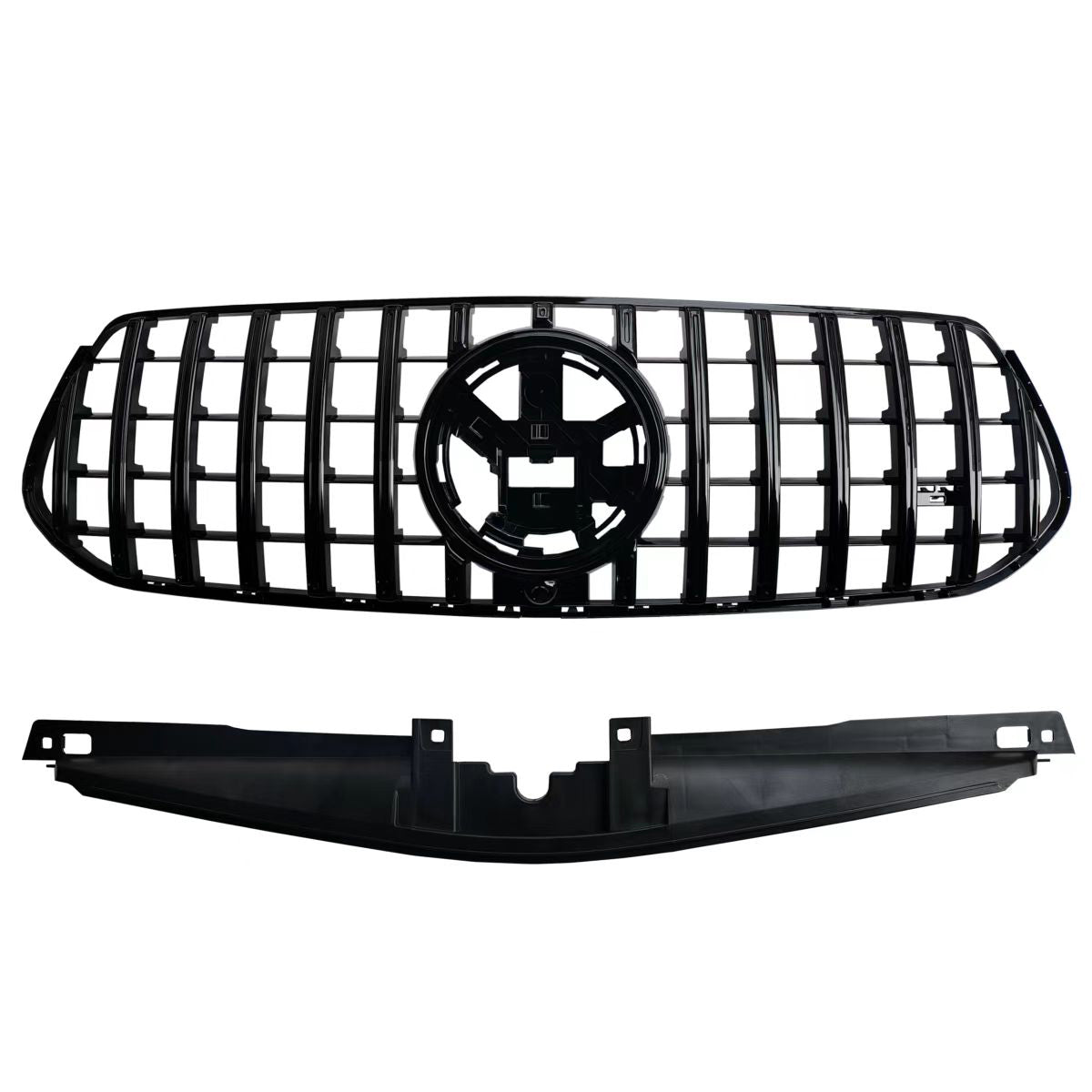 Front Grille Panamericana GT Gloss Black passend für Mercedes GLE W167 2023+ – Bild 2