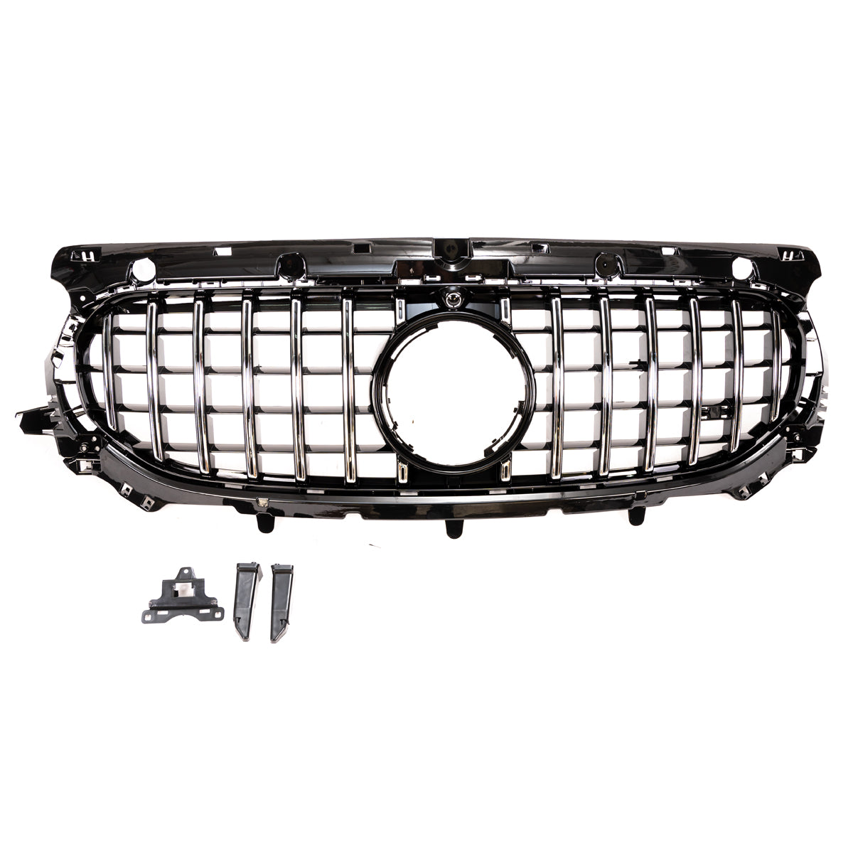 Front Grille Chrome Panamericana GT passend für Mercedes GLA H247 2023+ – Bild 2