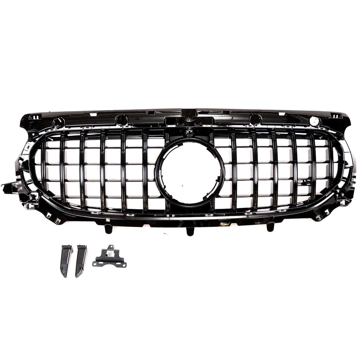Front Grille Gloss Black Panamericana GT passend für Mercedes GLA H247 2023+ – Bild 1