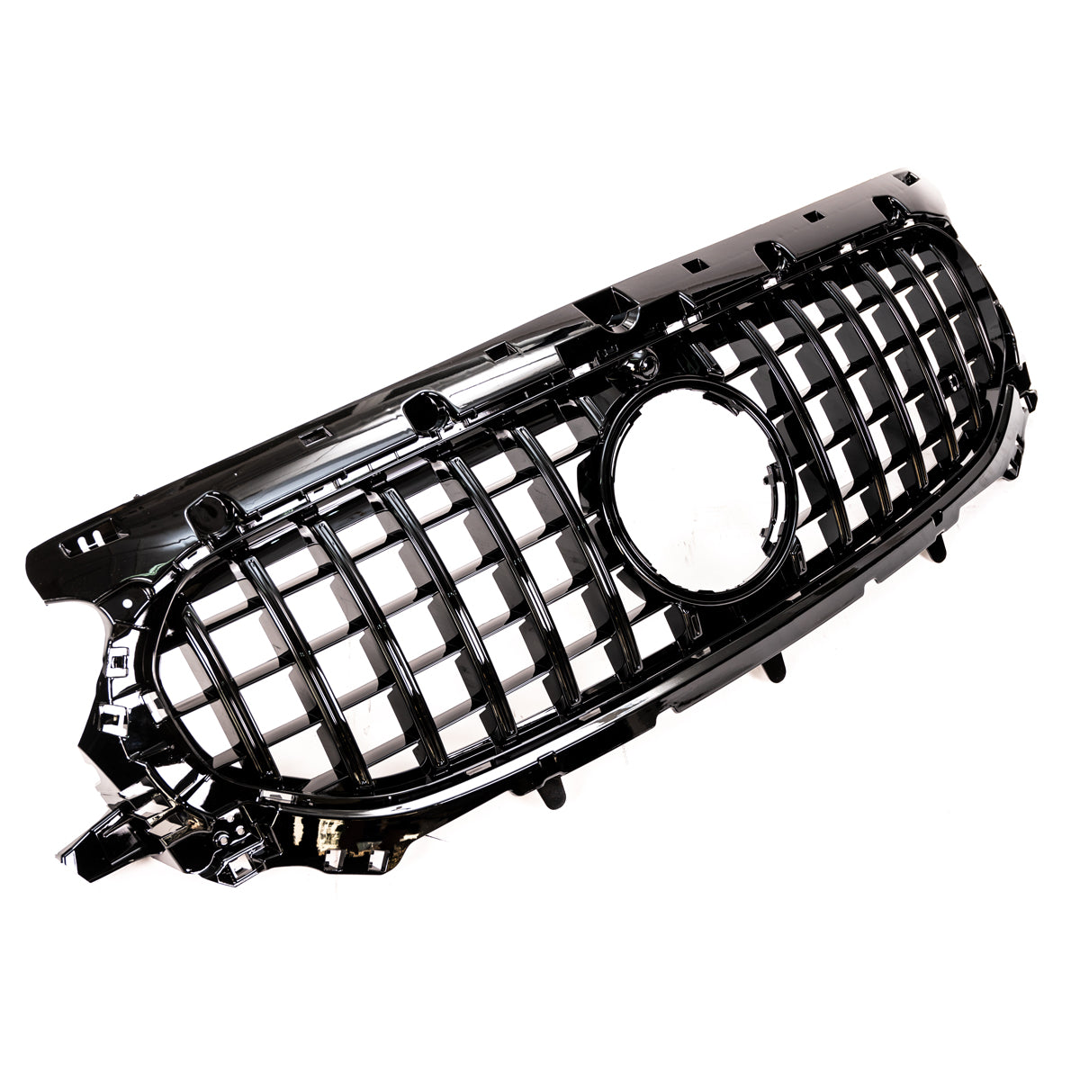 Front Grille Gloss Black Panamericana GT passend für Mercedes GLA H247 2023+ – Bild 2