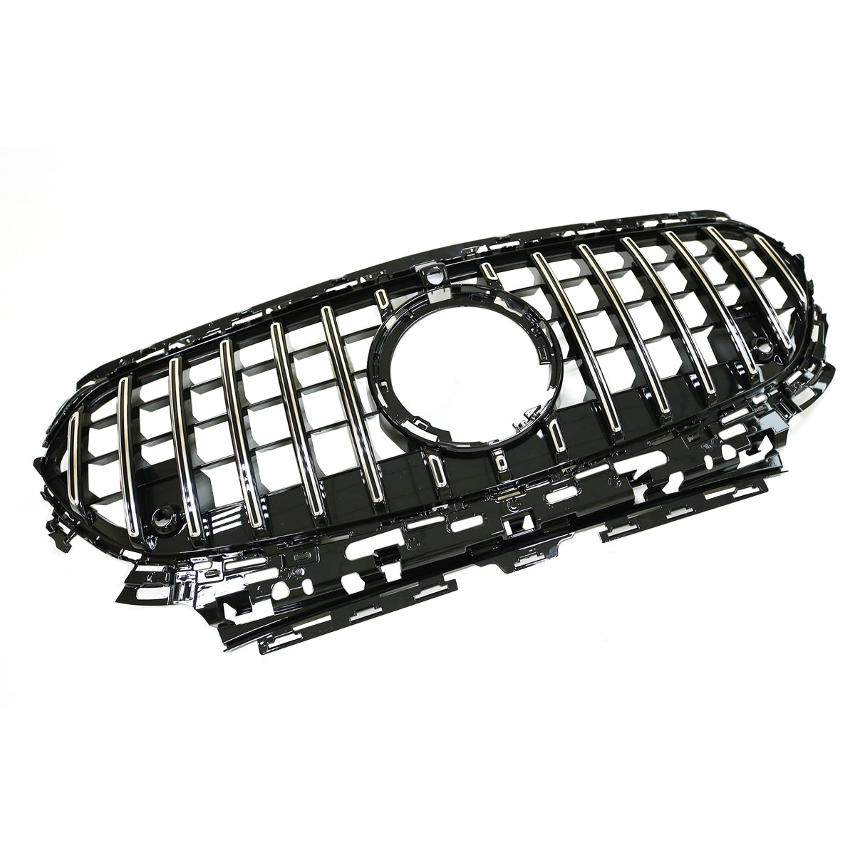 Front Grille Panamericana GT Chrome passend für Mercedes E-Class W214 2023+ – Bild 3