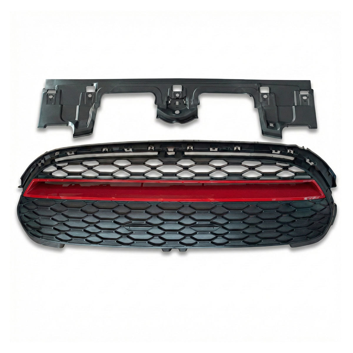 Front Grille Black/Red passend für MINI Hatchback F55 F56 F57 2013-2020 – Bild 2