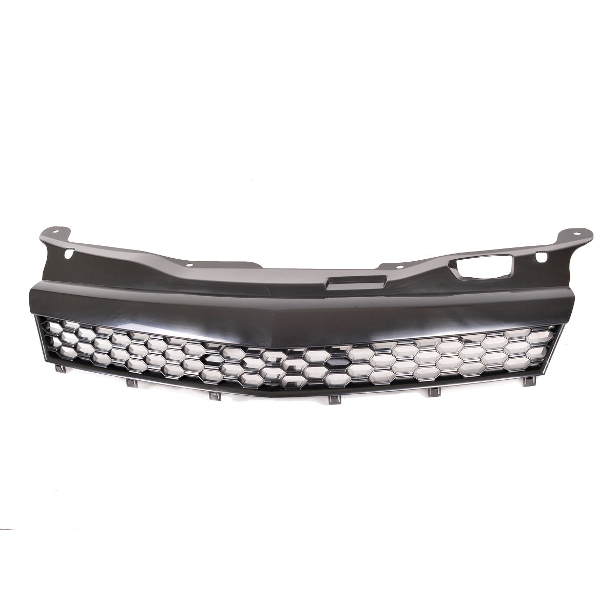 Front Badgeless Mesh Grille Black passend für Opel Astra H 2004-2007 – Bild 2