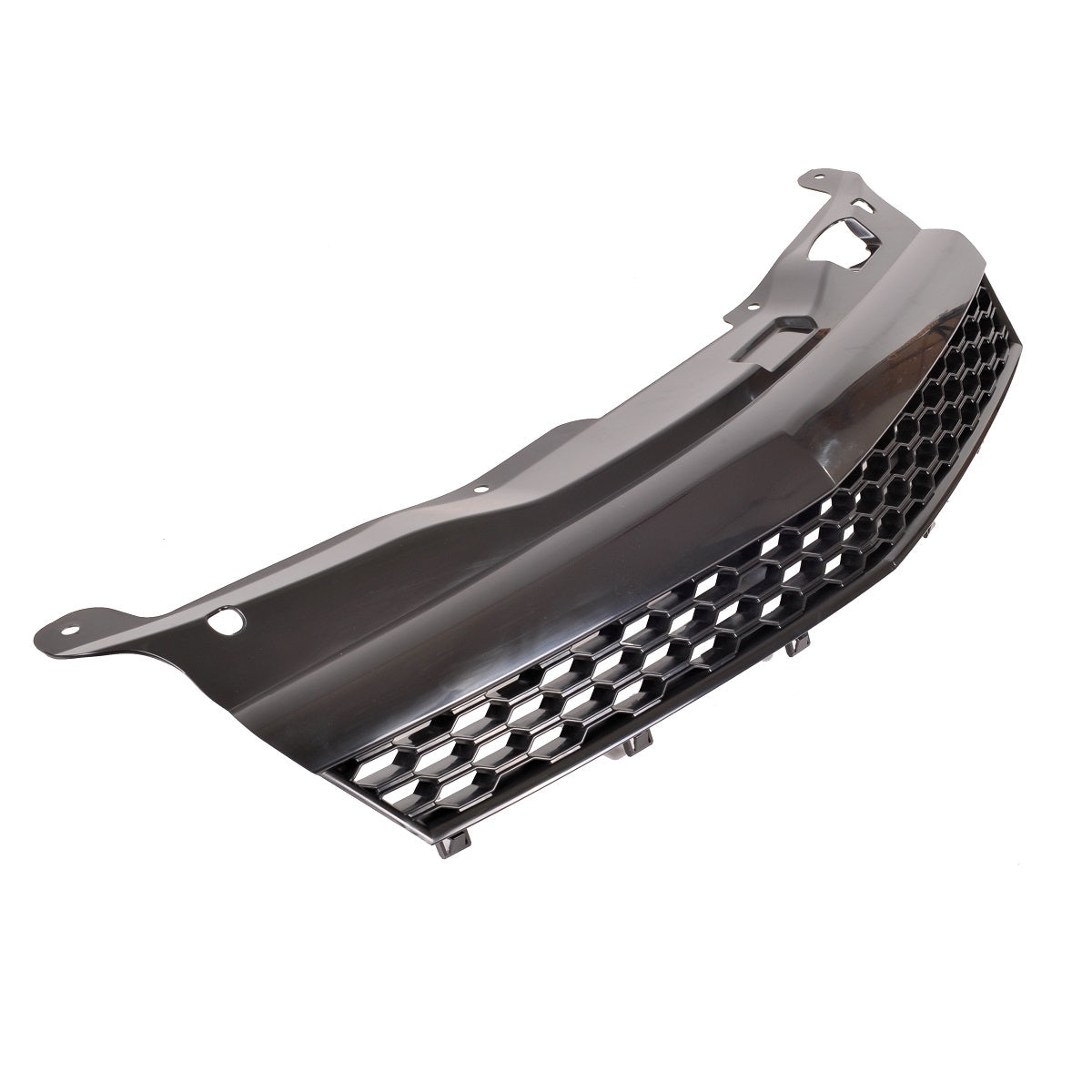 Front Badgeless Mesh Grille Black passend für Opel Astra H 2004-2007 – Bild 3