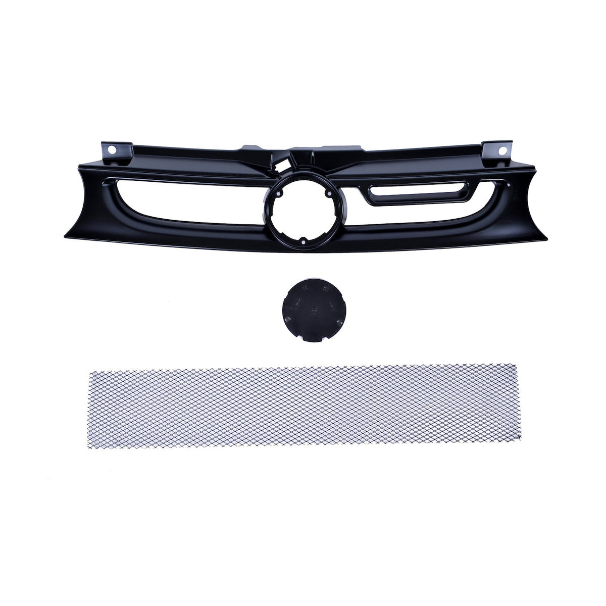 Front Grille Black with Aluminum Mesh passend für VW Golf 4 1998-2003 – Bild 5