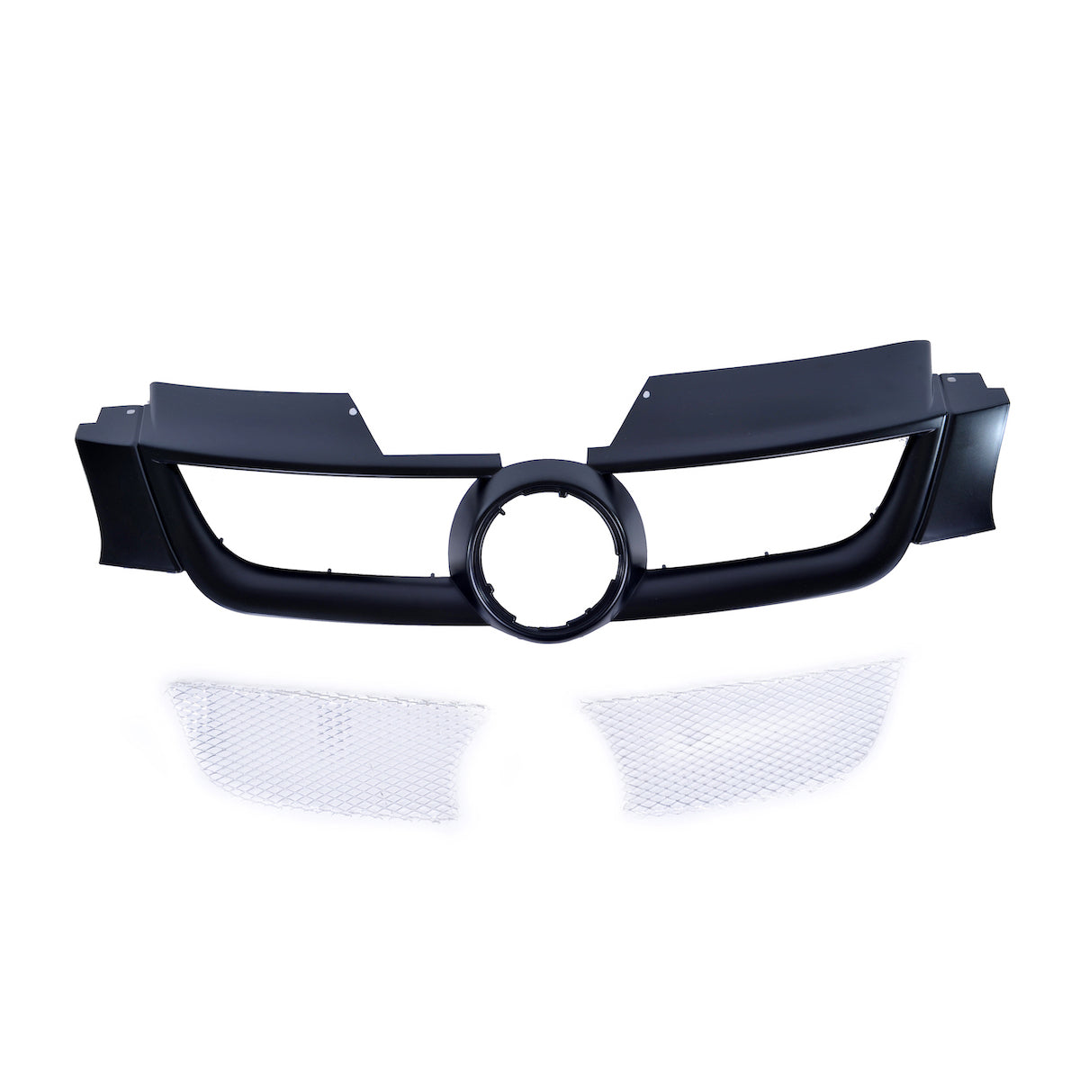 Front Grille Black with Aluminum Mesh passend für VW Golf 5 2003-2008 – Bild 5