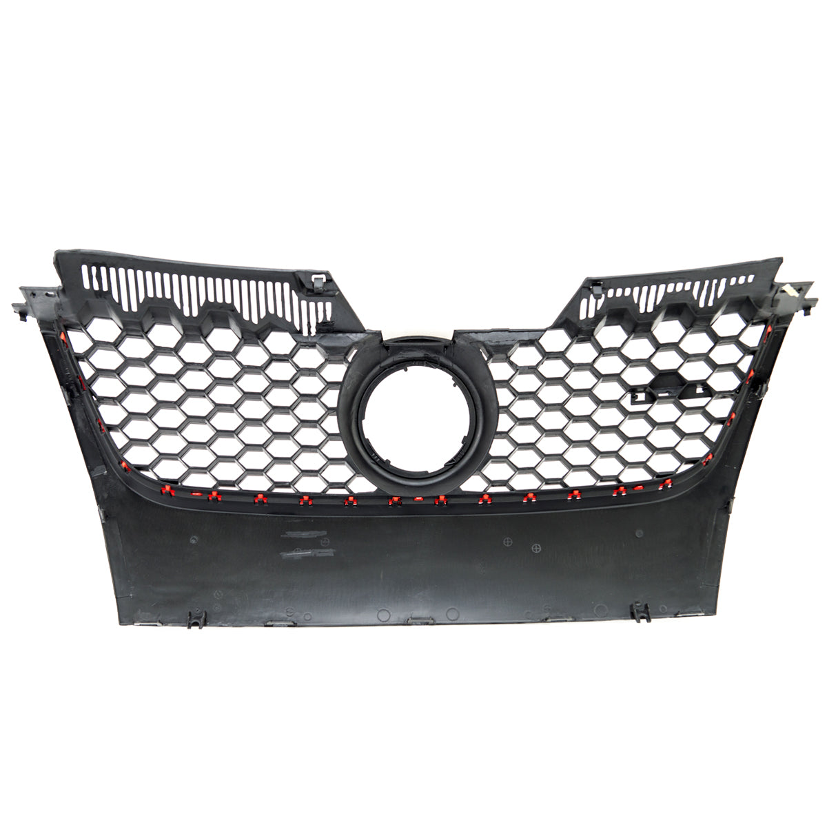 Front Grille Black with Red Strip passend für VW Golf 5 2003-2009 – Bild 6