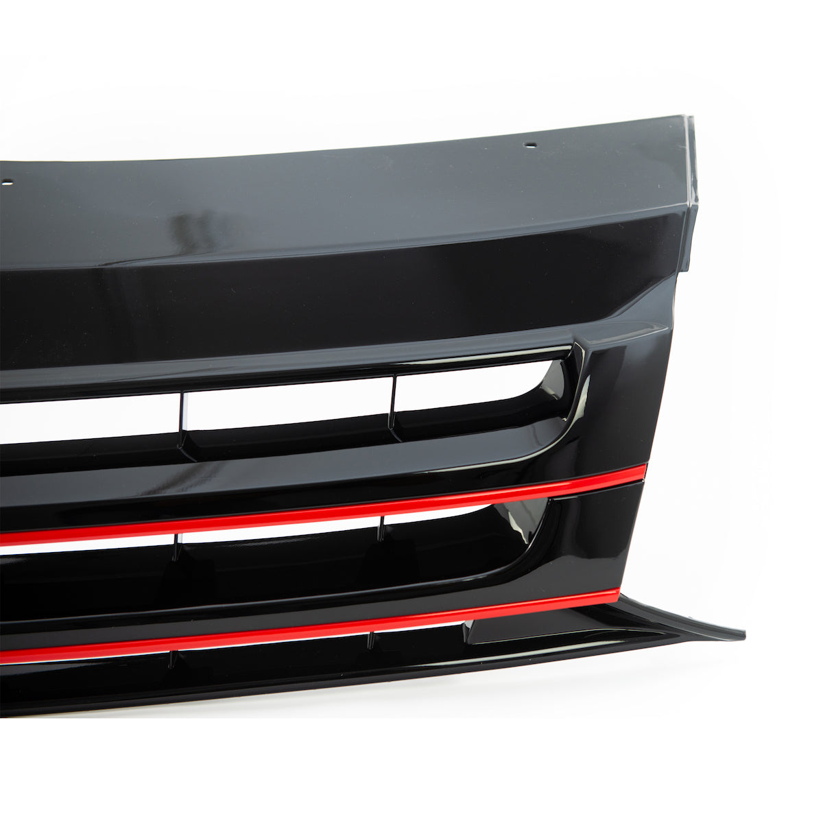 Badgeless Front Grille Red Strip passend für VW Transporter Multivan T5 09-15 – Bild 3