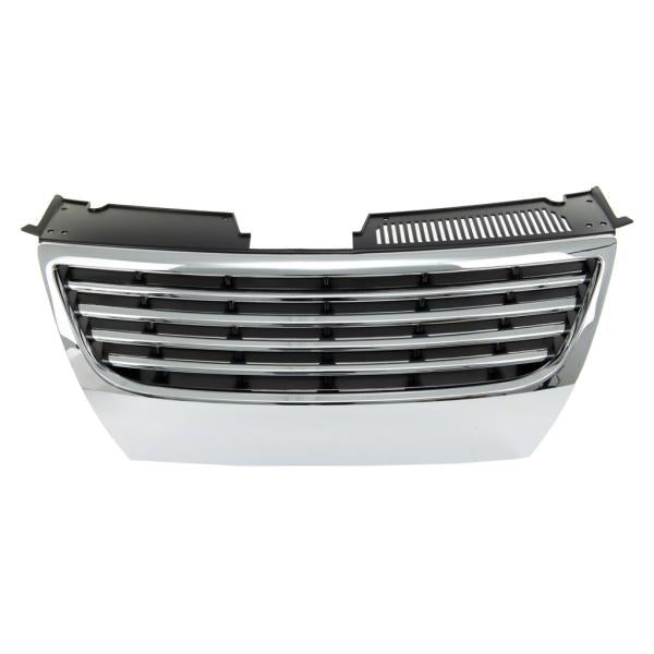 Kühlergrill Grill schwarz chrom passend für VW Passat 3C 04.05-für Modelle ohne PDC