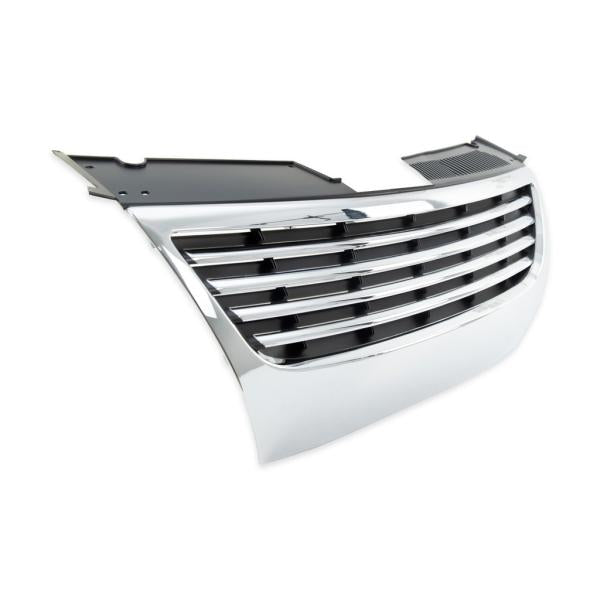 Kühlergrill Grill schwarz chrom passend für VW Passat 3C 04.05-für Modelle ohne PDC