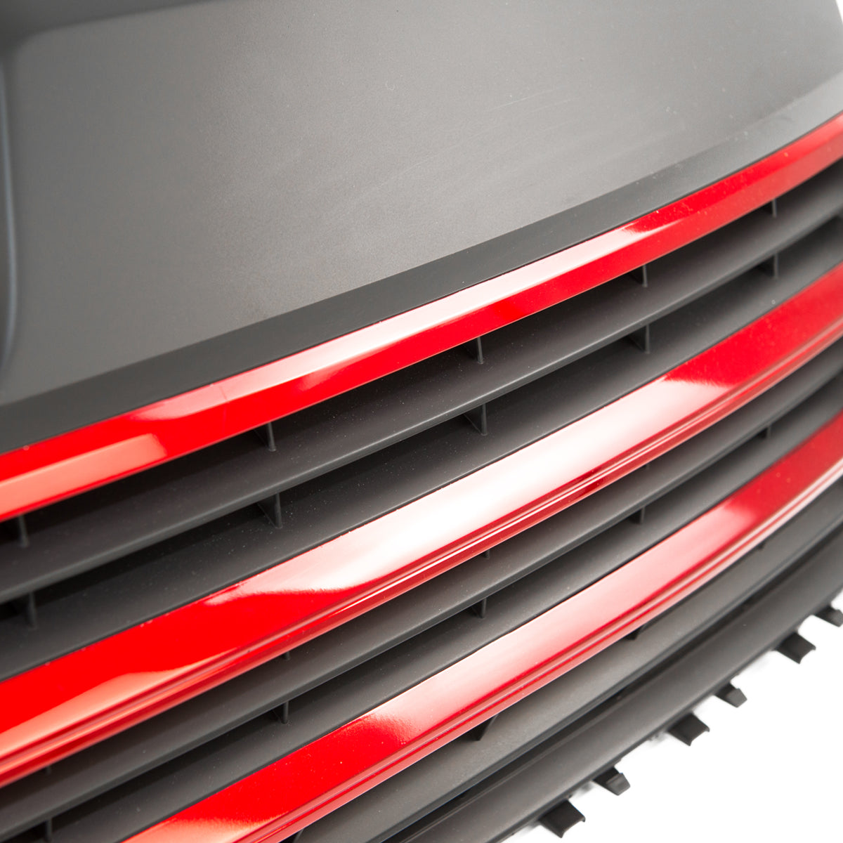 Badgeless Front Grille with Red Trims passend für VW T6 2015-2019 – Bild 4