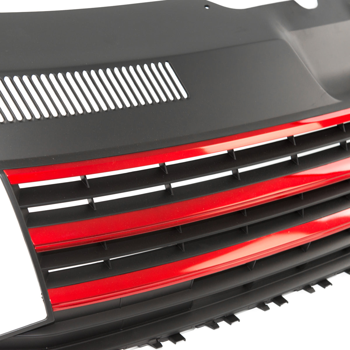 Badgeless Front Grille with Red Trims passend für VW T6 2015-2019 – Bild 5