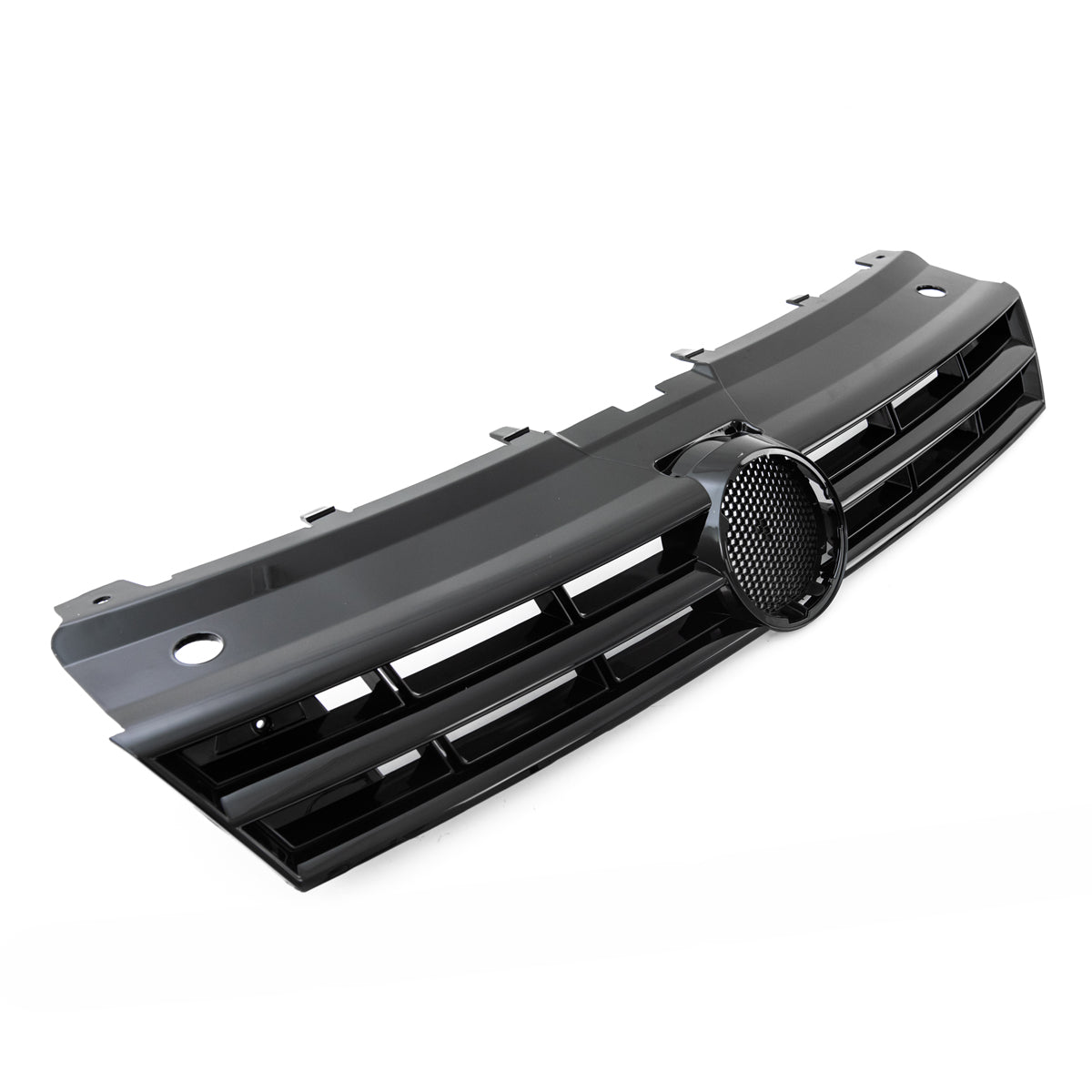 Front Radiator Grille Gloss Black passend für VW Polo V (6R, 6C) 2009-2014 – Bild 3