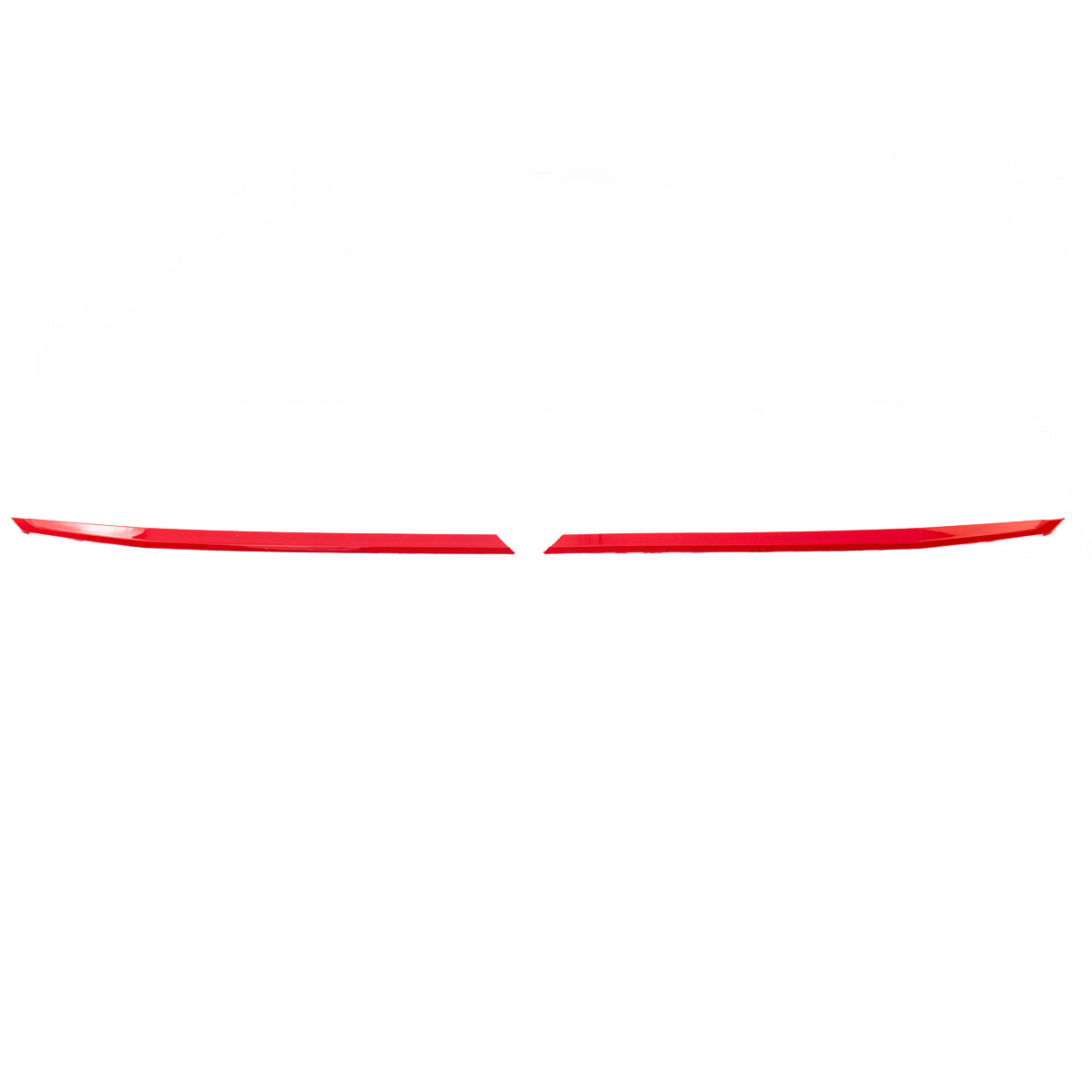 Front Grille Trims Long Set Red passend für VW T6.1 Transporter Multivan 19-24 – Bild 2