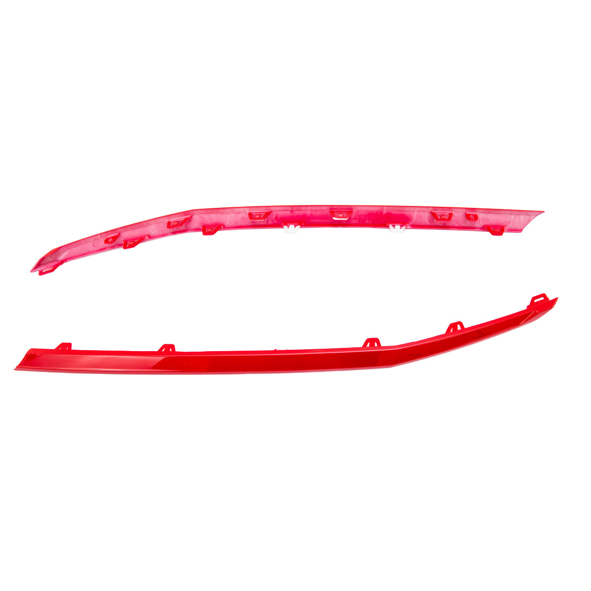 Front Grille Trims Long Set Red passend für VW T6.1 Transporter Multivan 19-24 – Bild 4