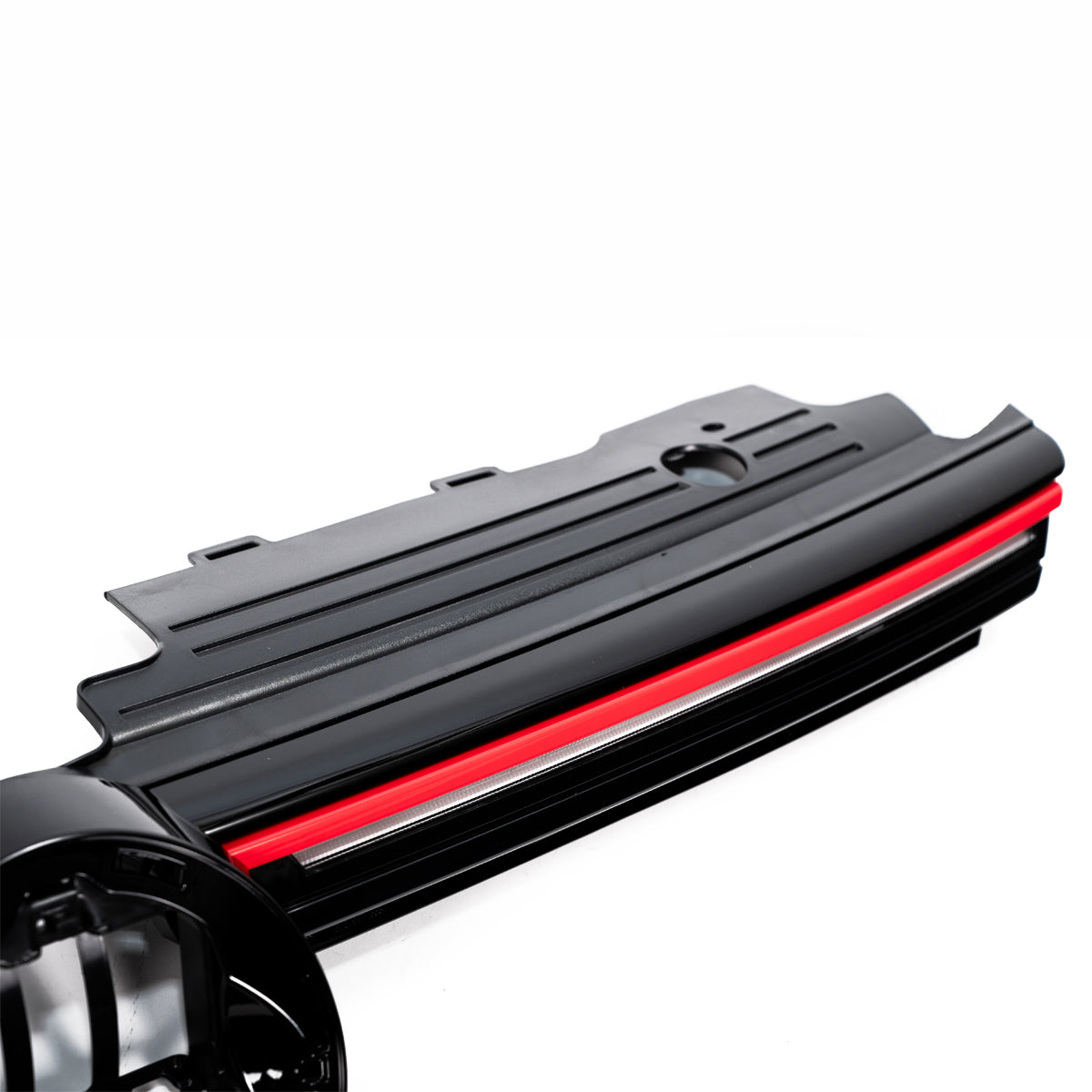 Front Grille with LED DRL Red Strip passend für VW Golf 8 2019-2024 – Bild 4